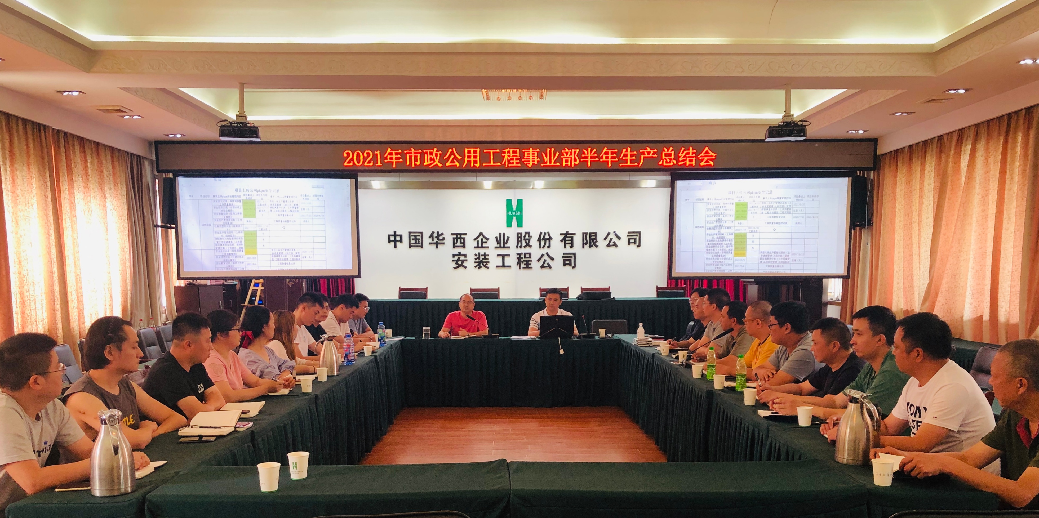 市政公用工程事業(yè)部召開(kāi)2021年上半年生產(chǎn)總結(jié)會(huì)