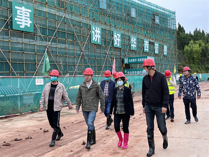 【華安人的奮戰(zhàn)】咬定目標(biāo)不放松 大干快上爭(zhēng)先鋒——公司黨委副書記、工會(huì)主席曾蓮到項(xiàng)目進(jìn)行專項(xiàng)督導(dǎo)