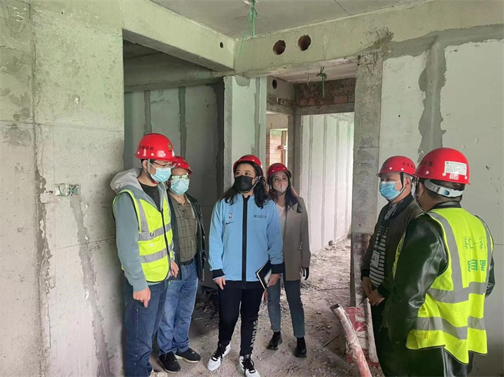 公司黨委委員、紀(jì)委書記付曉一行到綠城41畝項(xiàng)目進(jìn)行專項(xiàng)督導(dǎo)