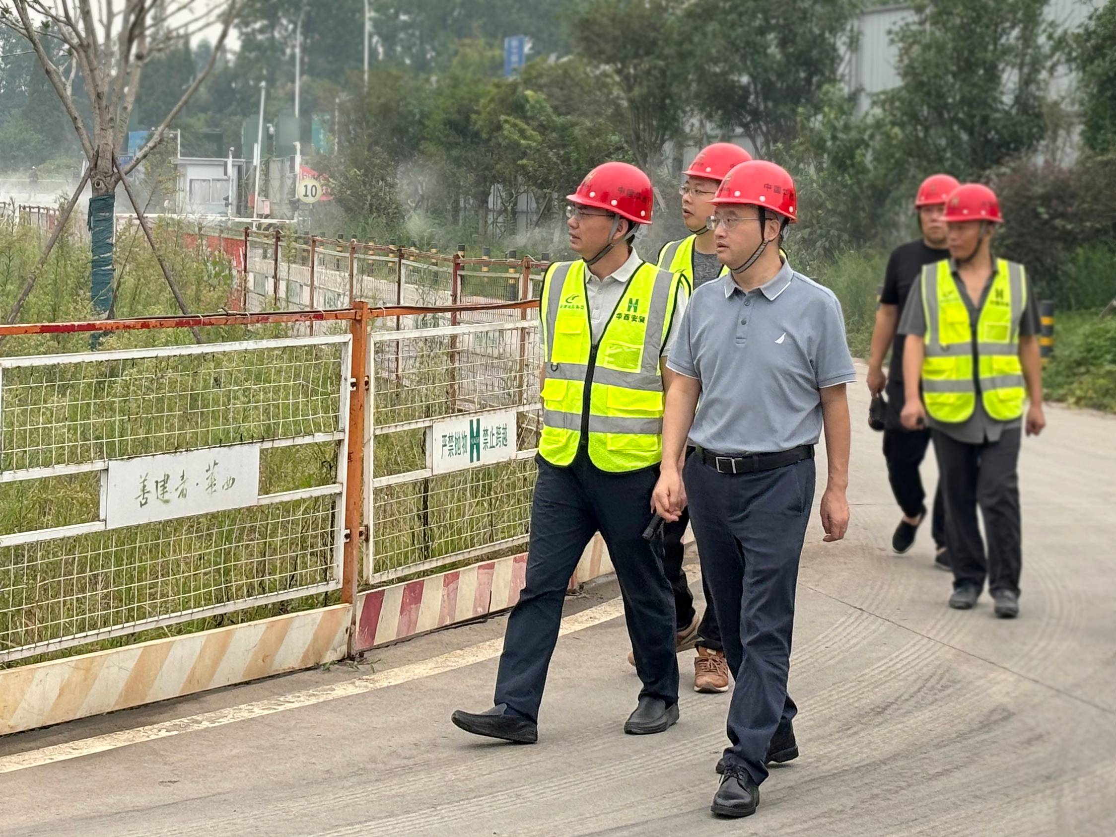 公司黨委書記、執(zhí)行董事朱軍深入基層一線開展調(diào)研督導(dǎo)